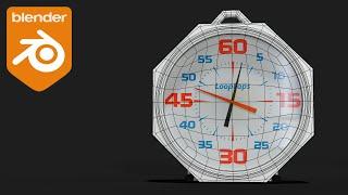 Modeling The Pace Clock - Blender Modeling Tutorial