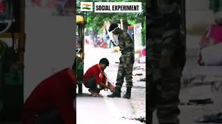 Agneeveer  An Injured Soldier People Help Or Not  Social Experiment #shorts