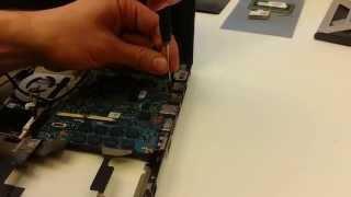 SONY VPCSA how to take apart - disassembly video