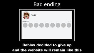 Roblox shut down event All endings