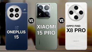 oneplus 13 vs xiaomi 15 pro vs oppo find x8 pro