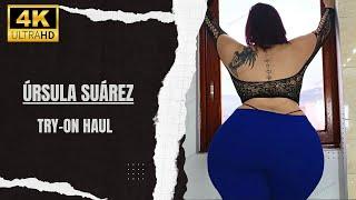 Úrsula Suárez Plus Size Curvy Model - 4K Fashion Look-book