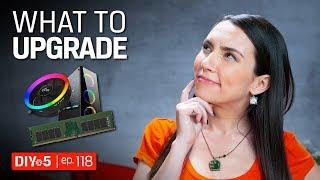 PC Build - Hardware Upgrades to Speed Up Computer  - DIY in 5 Ep 118