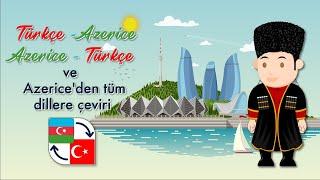 Türkçe Azerice Tercüme Azerice Türkçe Yeminli Tercüme - Azerbaijani Translation -  +90 541 857 3434