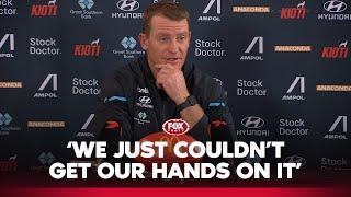 Voss on where it fell apart for the Blues  Carlton Press Conference  Fox Footy