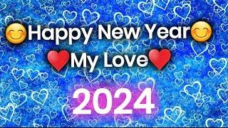 Happy New Year My Love  Happy new year wishes for bf and gf Part-3 #love #2024