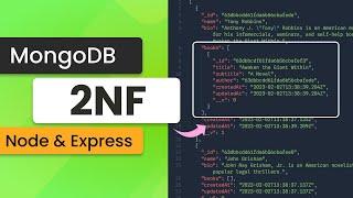 Connect Two Tables in MongoDB Using Node & Express