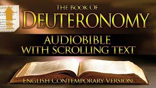 Holy Bible Audio DEUTERONOMY 1 to 34 - With Text Contemporary English