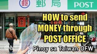 Vlog 16^HOW to send Money through POST OFFICE by ACCOUNTPinoy sa Taiwan  OFW