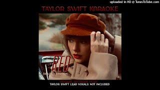 Taylor Swift - All Too Well 10 Minute Version TV Official Instrumental With Backing Vocals