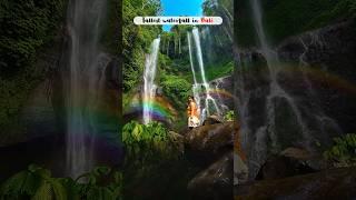 Highest waterfall in Bali  Bali vlog  Sekumpul waterfall #bali #balivlogs #sekumpul #shorts