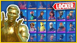 MINE SKINS *FORTNITE LOCKER SHOWCASE* • Dansk