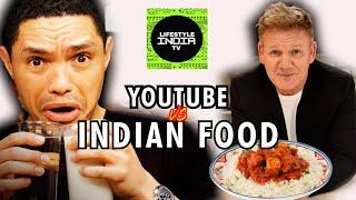 YOUTUBE REACTS TO INDIAN FOOD #indianfood