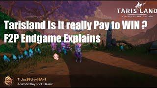 Tarisland Endgame is it really Pay to win ? F2p Explains everything