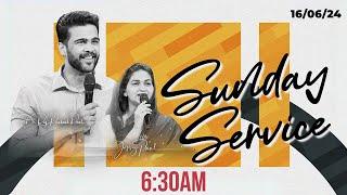 Sunday First Service Live  16th June 2024  Raj Prakash Paul  Jessy Paul