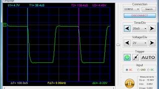 SIMPLESCOPE - Цифровой USB осциллограф приставка для компьютера