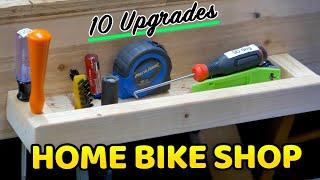 10 Home Bike Shop Upgrades that arent Wrenches