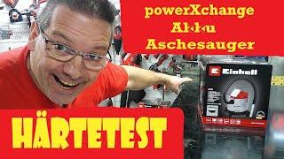 Härtetest für den neuen Einhell Akku Aschesauger TE-AV 1815Li C #einhellharry #einhell_ag