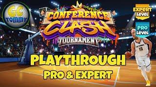 PRO & EXPERT Playthrough Hole 1-9 - Conference Clash Tournament *Golf Clash Guide*