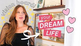 How To Make the PERFECT VISION BOARD to CREATE YOUR DREAM LIFE  2024 Vision Board