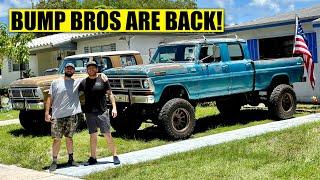 Hutch Drives Jolene his Diesel Swapped 1972 F250 Crew Cab Vlog