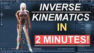 Blender 2.8 Inverse Kinematics In 2 Minutes