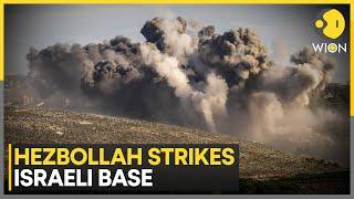 Israel-Hezbollah war Hezbollah launches 35 rockets at Israeli base  Four fighters killed  WION
