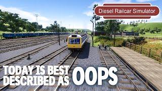 Diesel Railcar Simulator - Could have gone better - Harbord Valley - Wickby to Oaklands