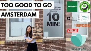 TOO GOOD TO GO AMSTERDAM  6 PLANT BASED ORDERS  My ratings + tips