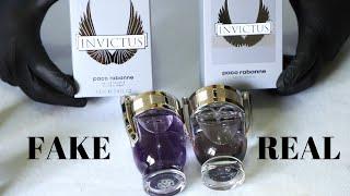 Fake vs Real Paco Rabanne Invictus Perfume 100 ml