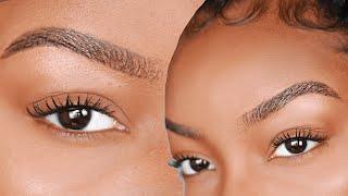 LAMINATED EYEBROW TUTORIAL Beginner Friendly  Slim Reshae