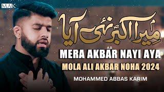 Nohay 2024  MERA AKBAR NAYI AYA  Mola Ali Akbar Noha 2024  Mohammed Abbas Karim  Muharram 2024