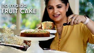 No Maida Fruit Cake I बिना मैदा अंडे ओवन के बनाये केक I Rava Cake I Pankaj Bhadouria