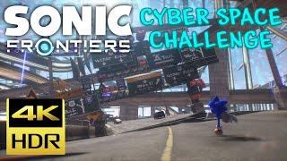 Sonic Frontiers - Cyber Space Challenge - All 30 Stages S-Ranked PS5 4K HDR 60fps