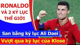 Ronaldo thiết lập 2 kỷ lục ghi bàn thế giới trong trận đấu Bồ Đào Nha hòa Pháp