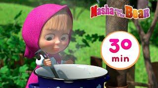 Masha and the Bear  YES ITS RECESS  Best 30 min ⏰ cartoon collection  Jam Day День варенья