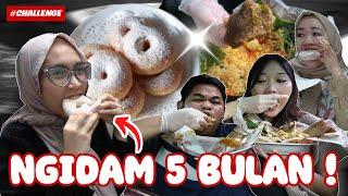 PART 2 NGIKUTIN NGIDAM BUMIL MARZA  KEPENGEN DONAT KAMPUNG ITC & NASI RAMES