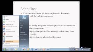 SSIS - Script Task