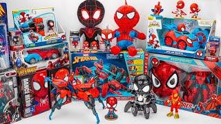 Spider-Man Toy Collection Unboxing Review Spidey and His Amazing Friends Toy Collection
