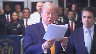 Trumps daily reading routine goes horribly wrong