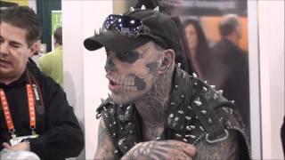 CES 2012 the zombie tattoo boy