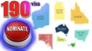 2024 Australian 190  Skilled Nominated visa - application and eligibility 澳洲190州政府技術移民簽證