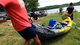 Intex Inflatable Kayak Explorer K2 Review - One thing I dont like