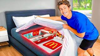 I Built a SECRET McDonalds in My Room