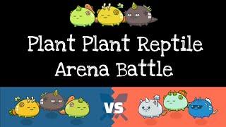 Reptile Plant Plant VS Plant Mech Dusk Arena Battle