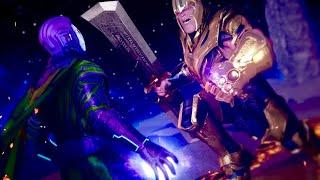 THANOS vs Kang The Conqueror  Full EPIC Battle Parts 1 & 2