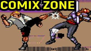 Улучшил звук и полное прохождение Comix Zone  Комикс Зон