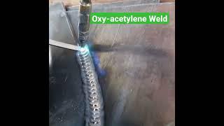 Oxy-acetylene Weld #shorts #youtubeshorts #welding #welder #khan #education #skills#skill#technology