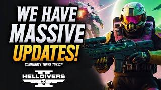Helldivers 2 We Have NEW BIG Updates And Community Turning Toxic