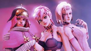 JOJO MMD pink girls MAISON